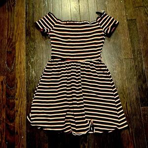 Striped Mini Dress